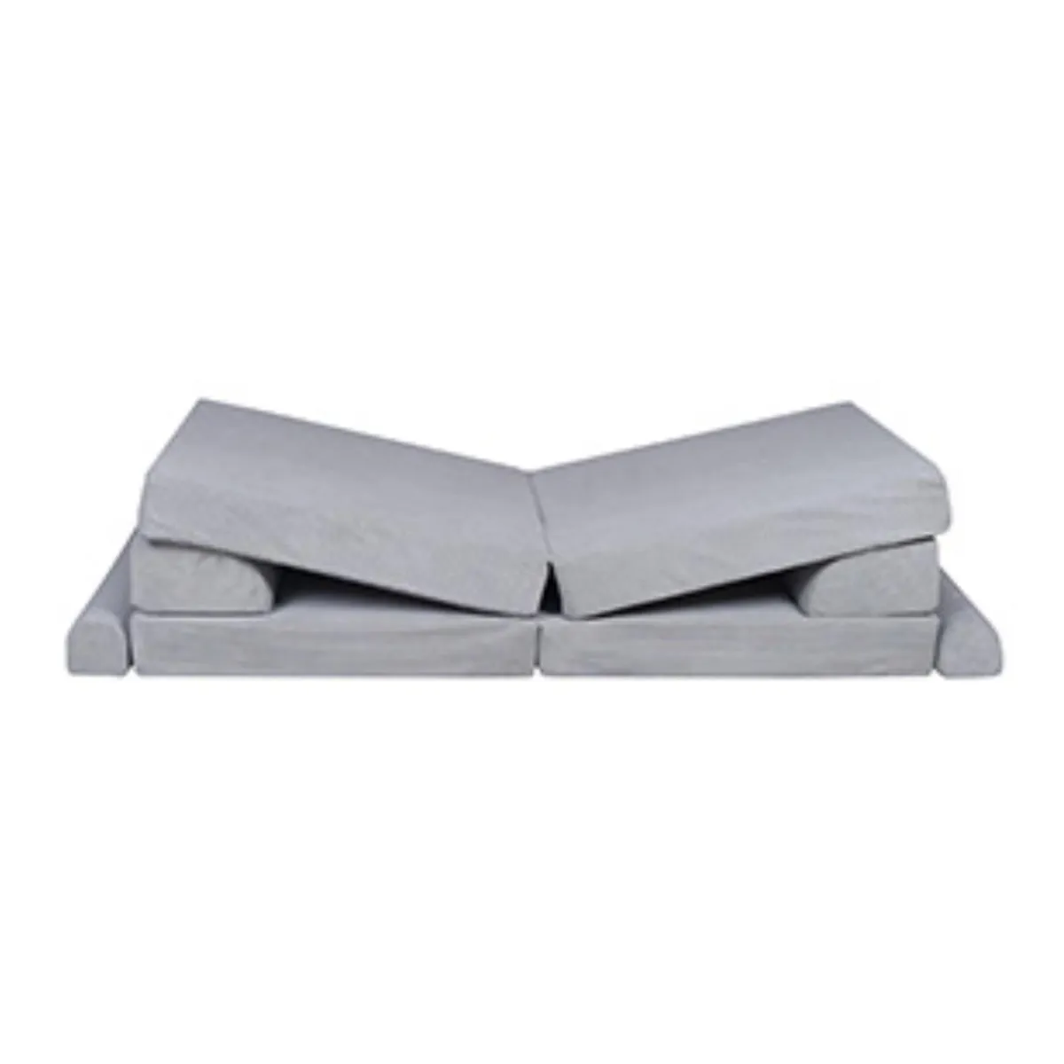 Outlet - Sofá de pana Premium infantil gris Entretenimiento·Hamacas Y Columpios|Estilo De Vida