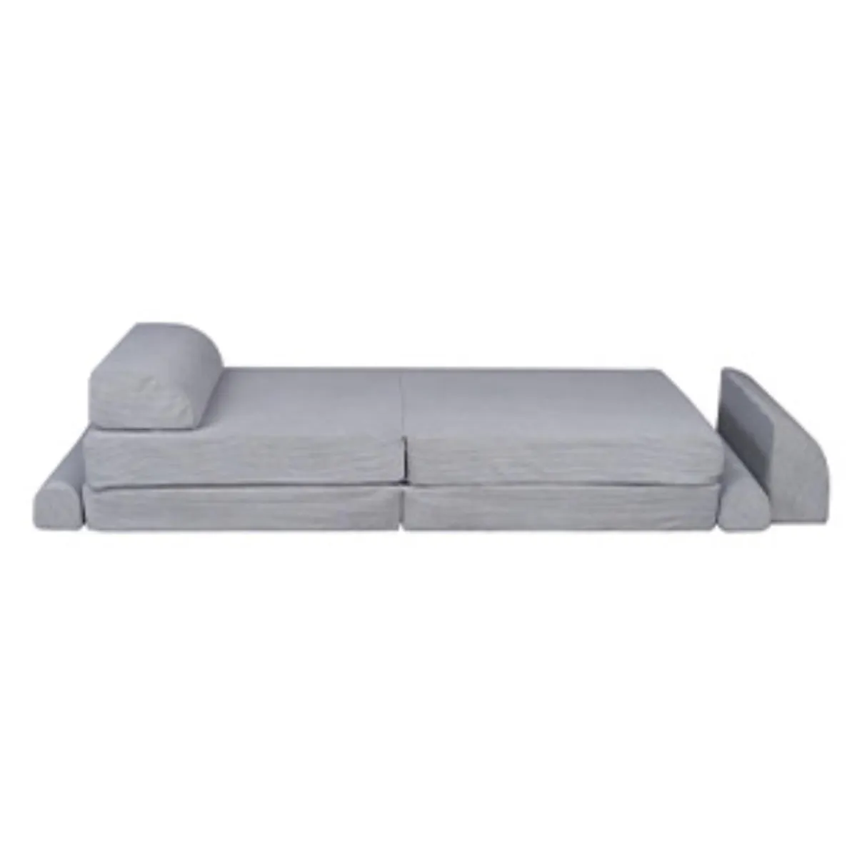 Outlet - Sofá de pana Premium infantil gris Entretenimiento·Hamacas Y Columpios|Estilo De Vida