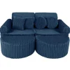 - Sofá Infantil Churros Pocket Max Color Azul Medianoche*MEOWBABY Online