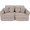 Hot - Sofá Infantil Churros Pocket Plus Color Beige Pebble Entretenimiento·Hamacas Y Columpios|Estilo De Vida