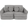 - Sofá Infantil Churros Pocket Plus Color Gris Moon Dust*MEOWBABY New