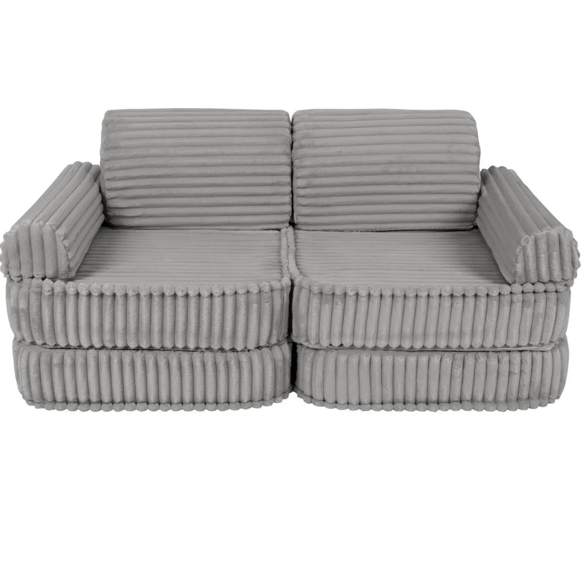 - Sofá Infantil Churros Pocket Plus Color Gris Moon Dust*MEOWBABY New