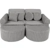 - Sofá Infantil Churros Pocket Max Color Gris Moon Dust*MEOWBABY Discount