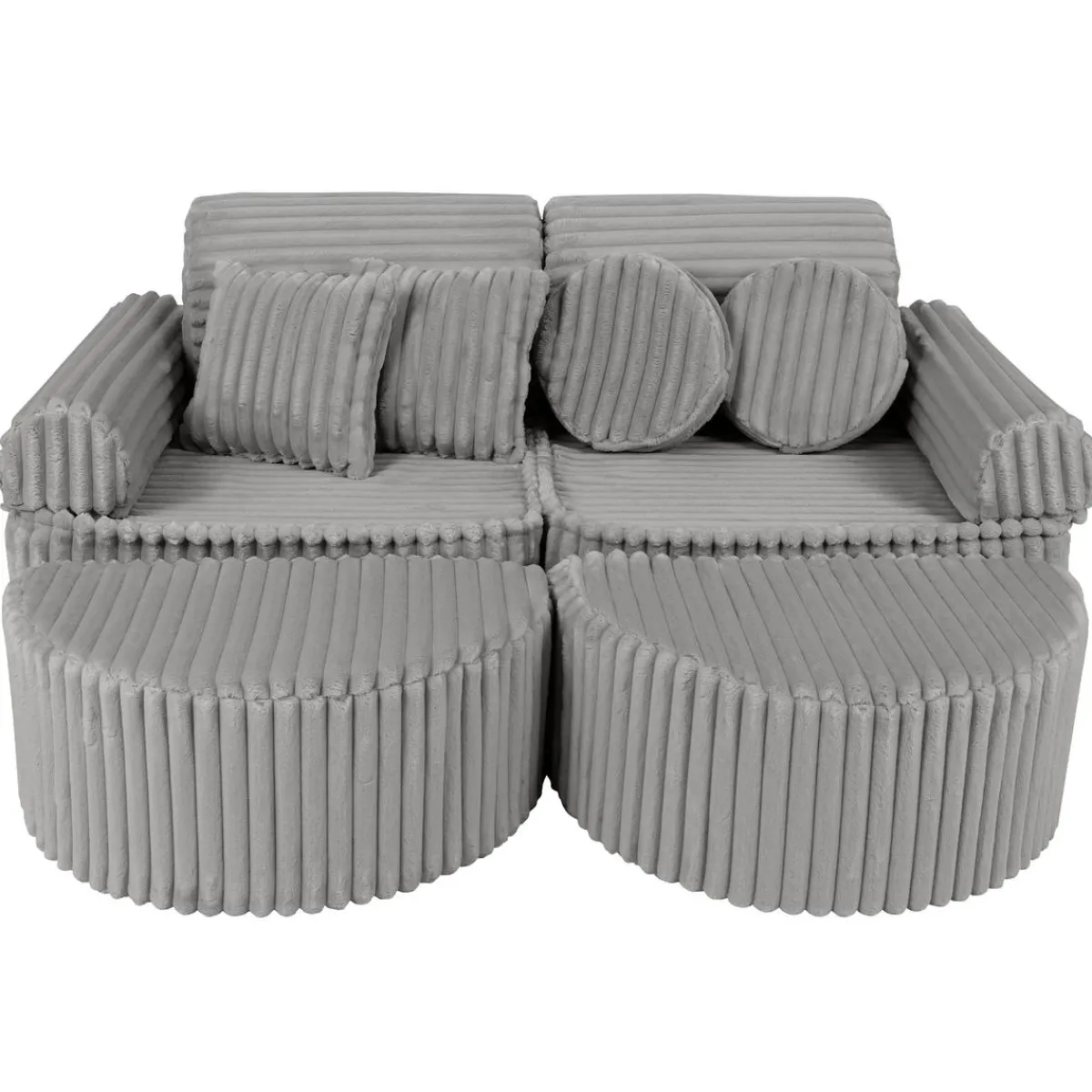 - Sofá Infantil Churros Pocket Max Color Gris Moon Dust*MEOWBABY Discount