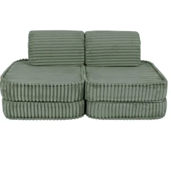 Online - Sofá Infantil Churros Pocket Plus Color Verde Oliva Entretenimiento·Hamacas Y Columpios|Estilo De Vida