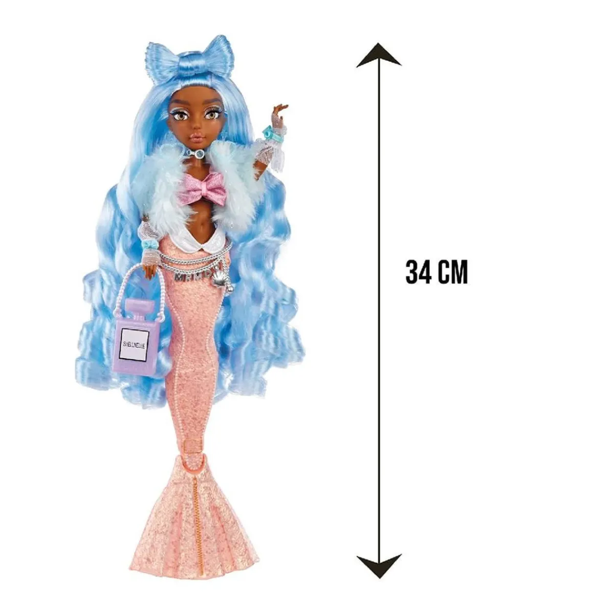 Mermaze Mermaidz - Shellnelle - Muñeca Sirena Muñecas