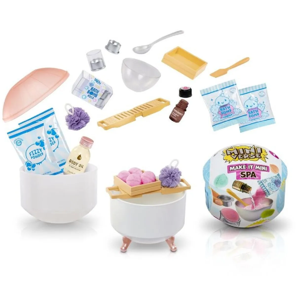 New MGA's Miniverse - Make It Mini Spa (varios modelos) Coleccionables Y Mini Mundos