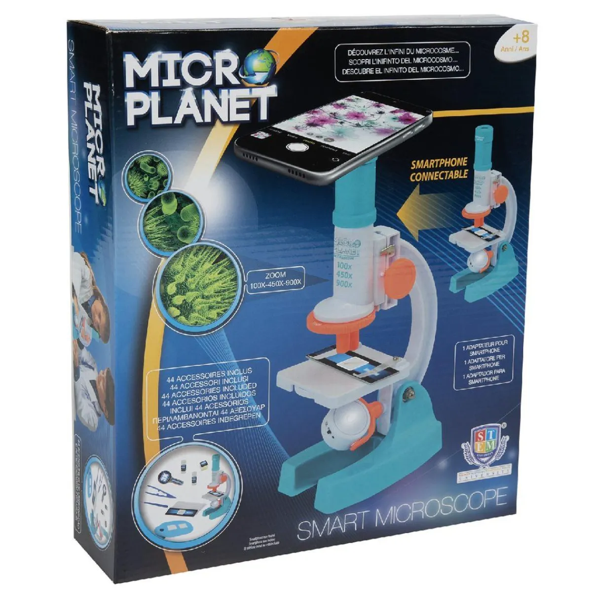 - Microscopio inteligente conectable Steam
