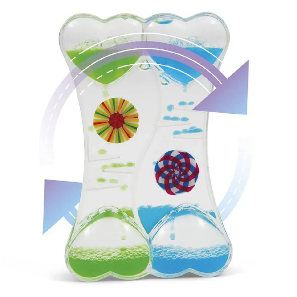 Microplanet - Reloj de gotas en movimiento Corazón*TOYS "R" US New