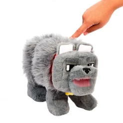 Outlet Minecraft - Peluche Dennis el lobo Figuras De Acción