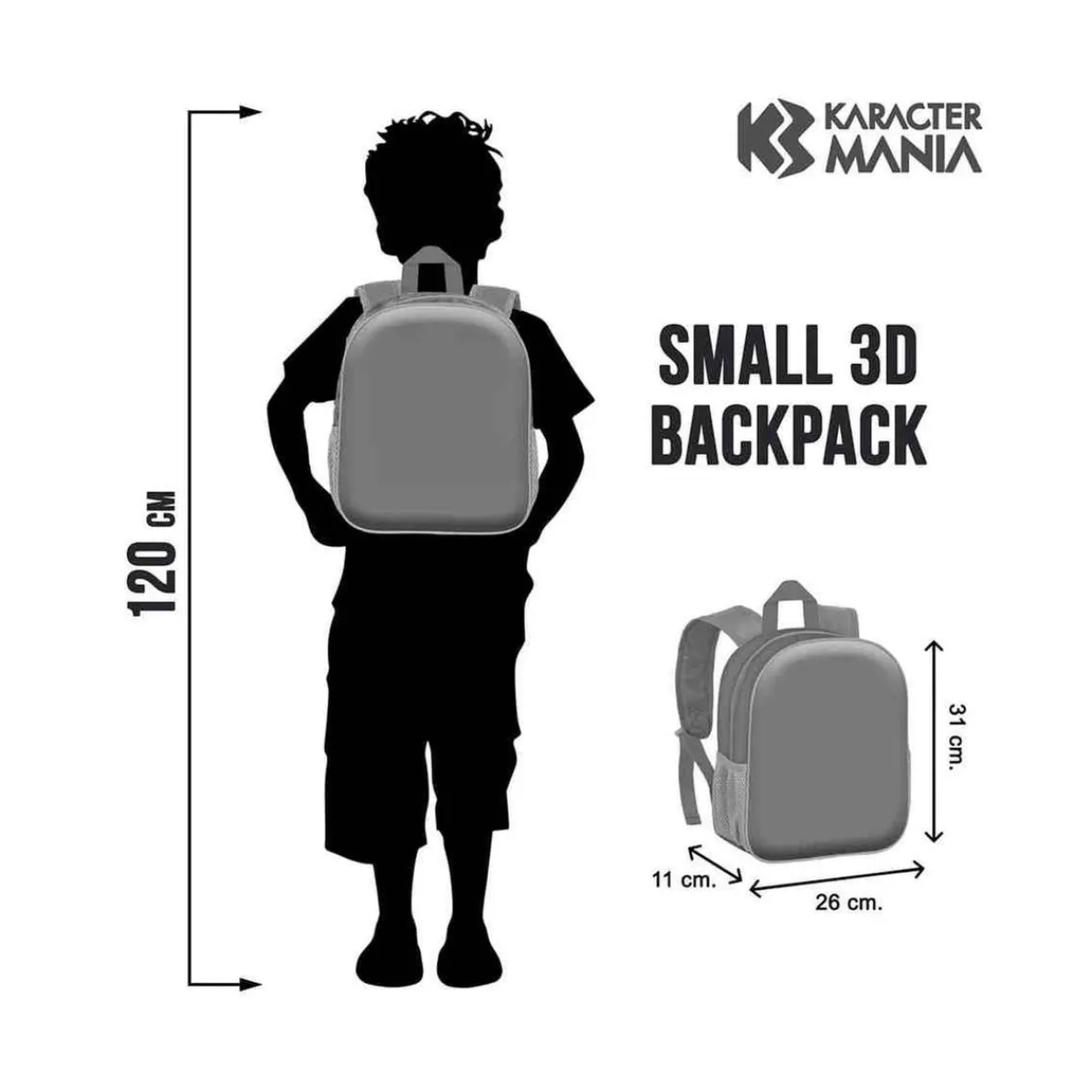 Minnie Mouse - Mochila Infantil 3D Elite Greet*KARACTER MANIA Clearance