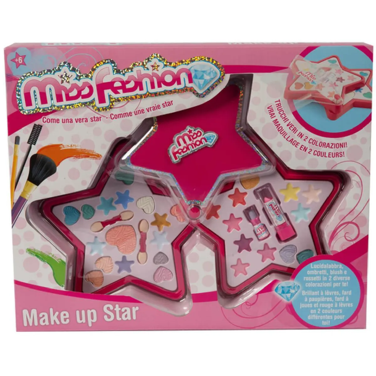 Hot - Estuche de maquillaje estrella Muñecas|Halloween