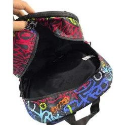 Best Mochila 2 compartimentos Graffiti Material Escolar