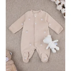 Best Mono de bebé beige con osito de regalo Recién Nacido·Ropa Y Accesorios|Ropa Y Accesorios·Peleles
