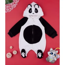 Mono de bebé de terciopelo panda*Prenatal Discount