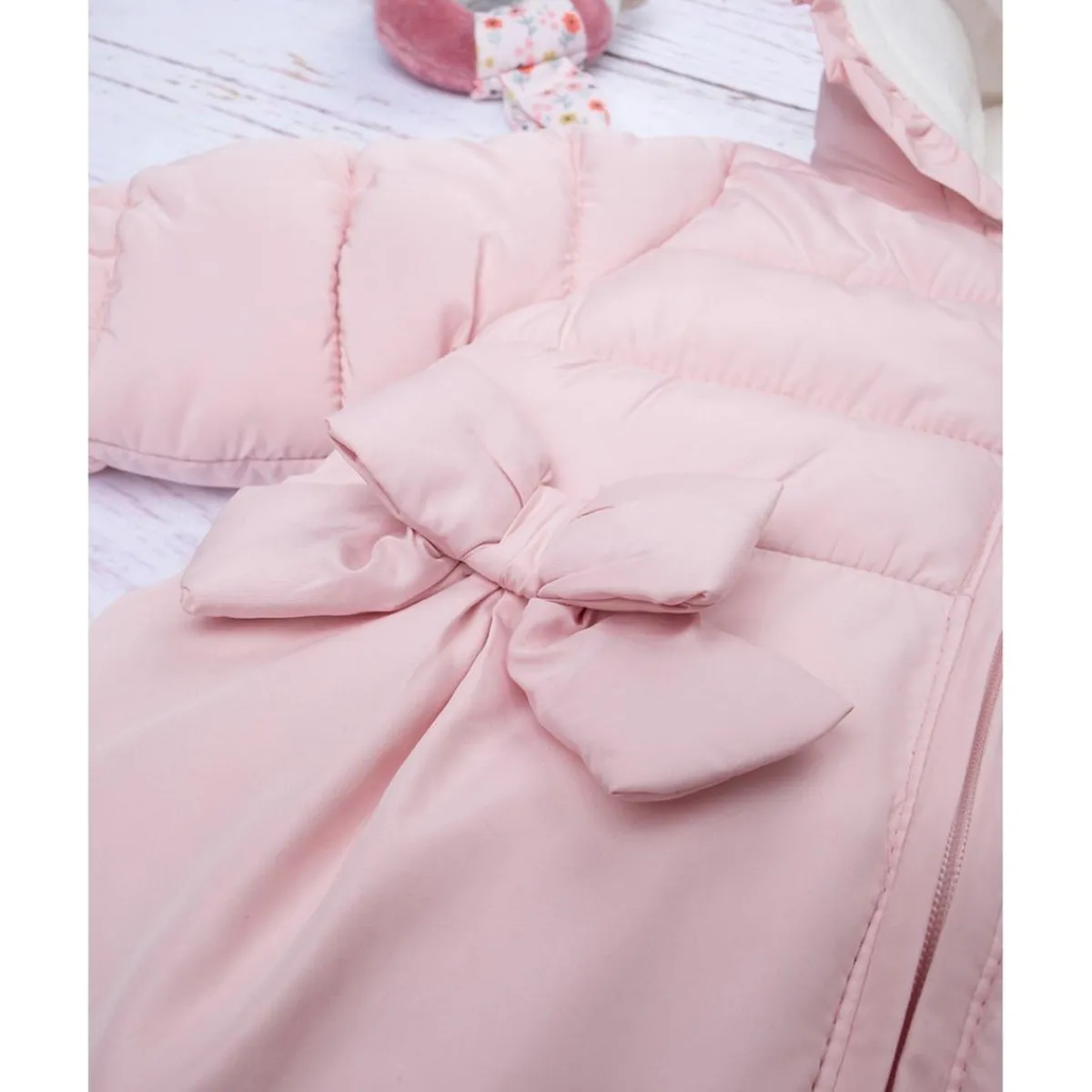 Outlet Mono de nieve para niña de nylon rosa Recién Nacido·Primeras Salidas|Primeras Salidas·Abrigos Y Plumíferos