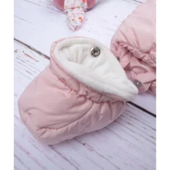Outlet Mono de nieve para niña de nylon rosa Recién Nacido·Primeras Salidas|Primeras Salidas·Abrigos Y Plumíferos