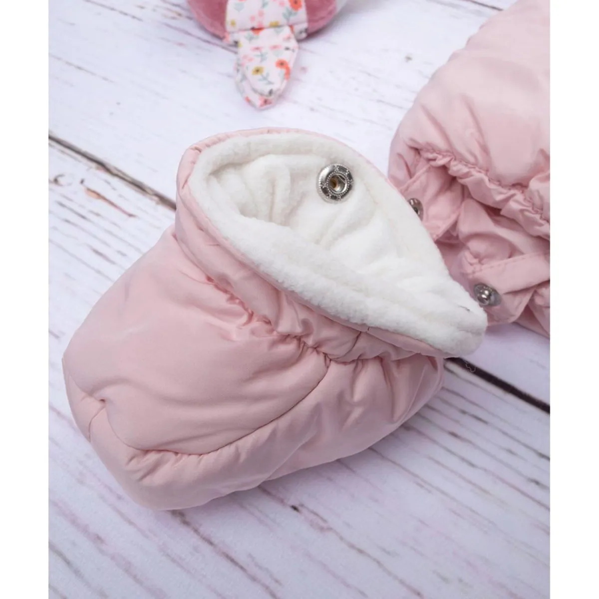 Outlet Mono de nieve para niña de nylon rosa Recién Nacido·Primeras Salidas|Primeras Salidas·Abrigos Y Plumíferos