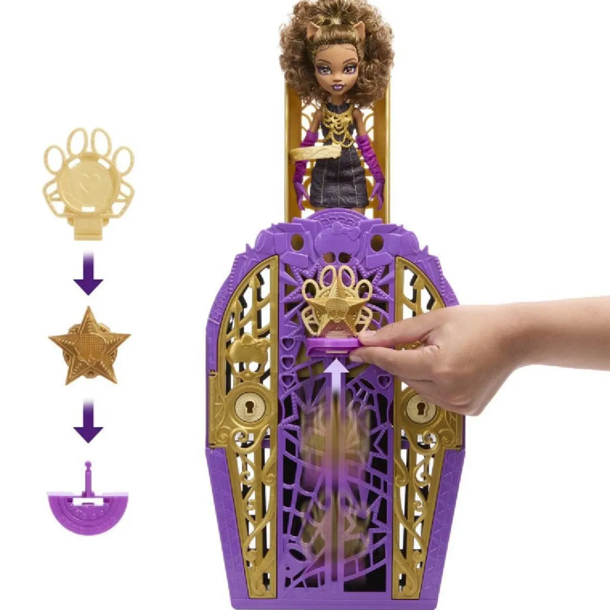Sale - Clawdeen Wolf - Armario Skulltimate Secrets Muñecas