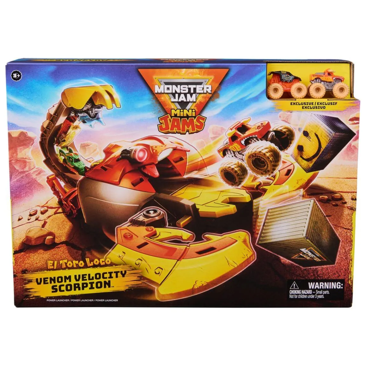 - Mini Playset Escorpión*MONSTER JAM