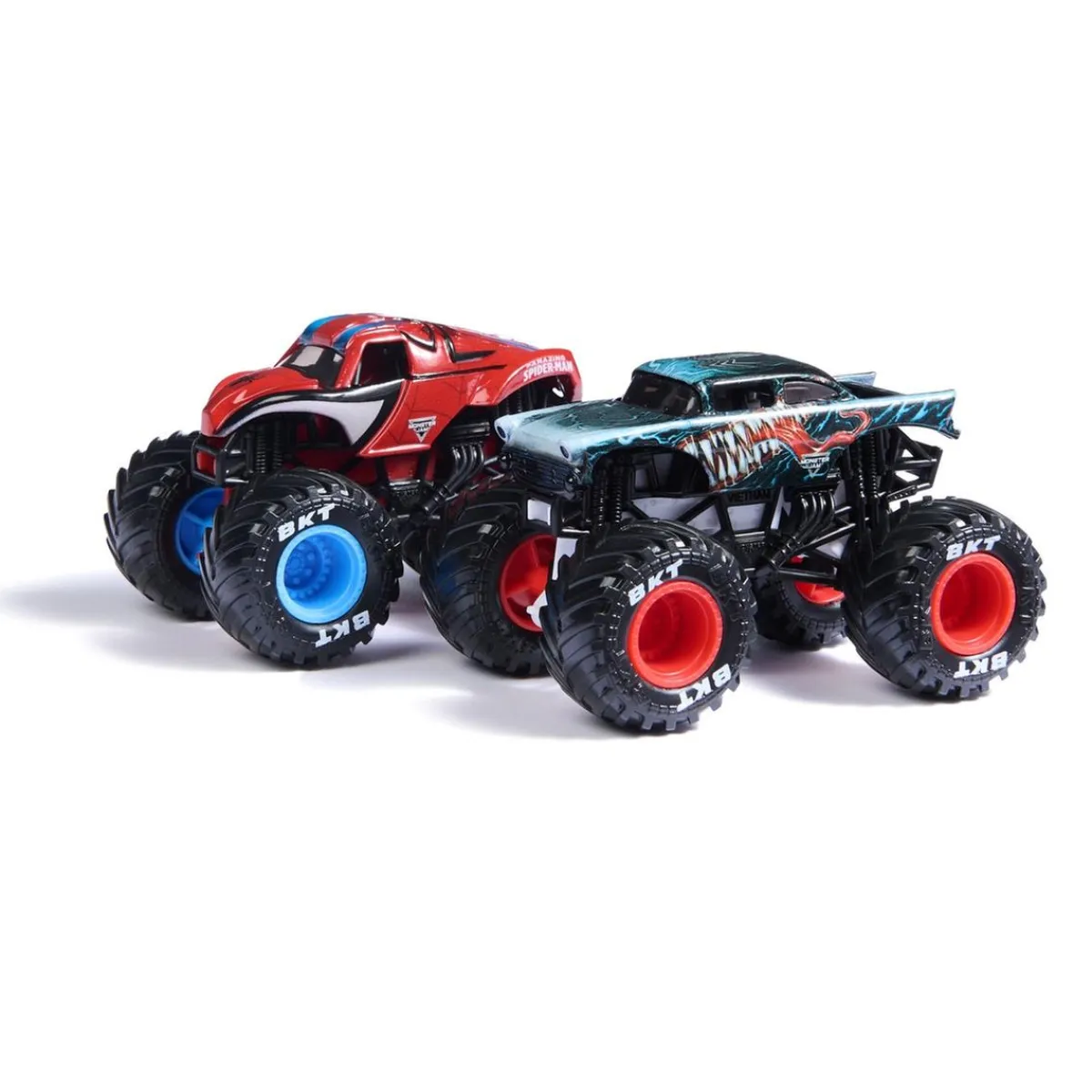 - Pack 2 vehículos Marvel - Venom vs Spider-man*MONSTER JAM Best