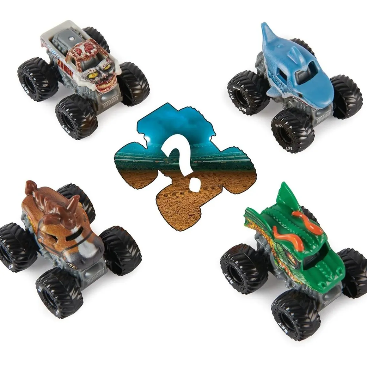 Monster Jam - Pack de 5 Mini vehículos ㅤ*SPIN MASTER Online