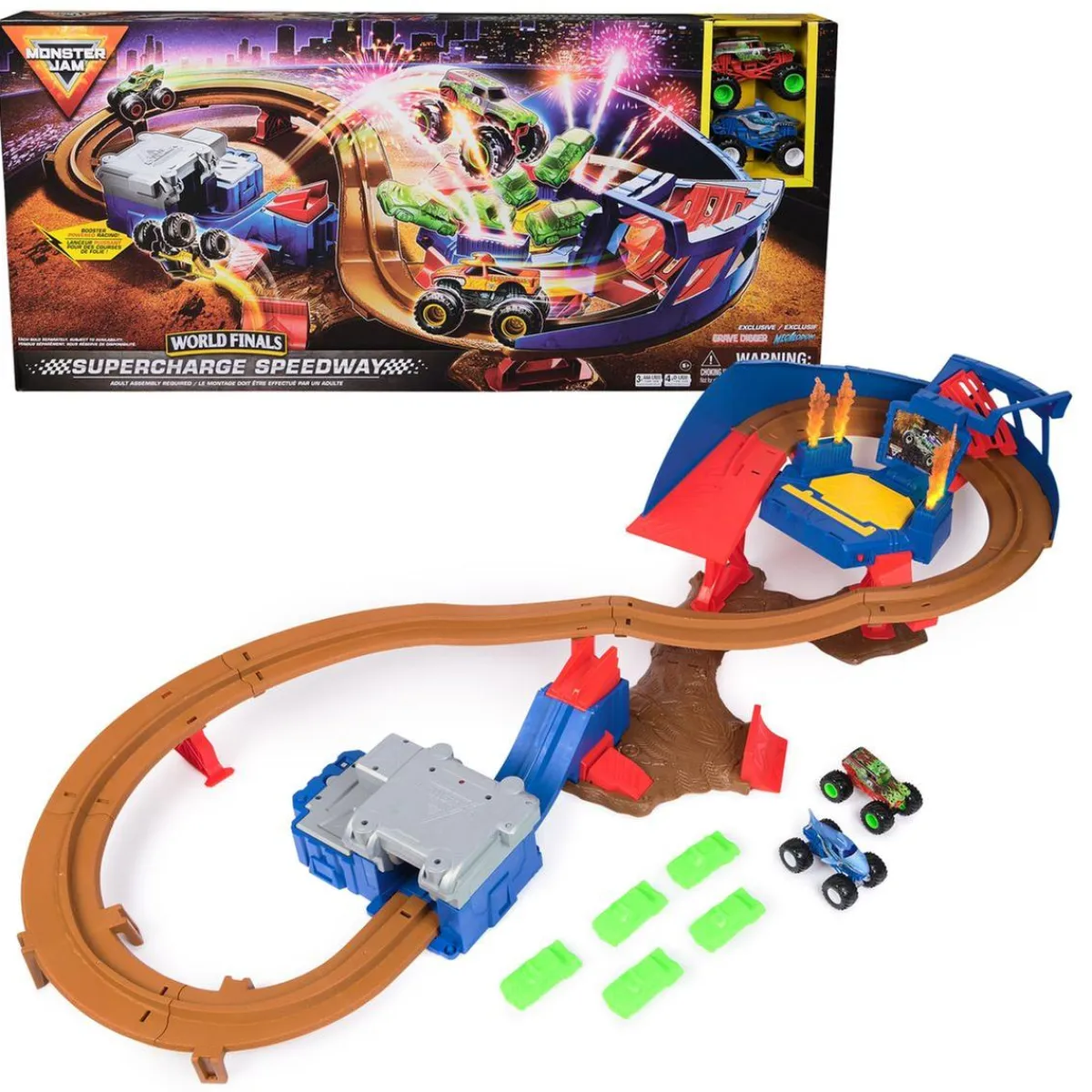 - Pista de carreras Supercharger*MONSTER JAM