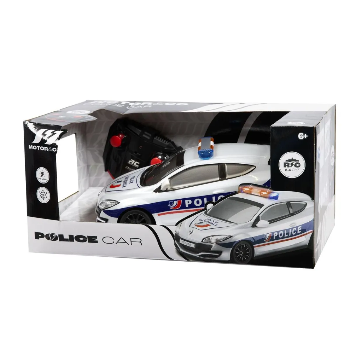 New Motor & Co - Coche policía R/C Vehículos Y Circuitos