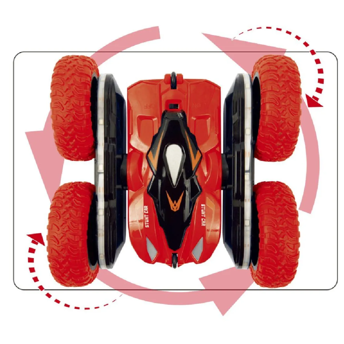 Motor & Co - Stunt Car R/C Doble Cara con Luz (Varios modelos)*MOTOR & CO R/C Sale