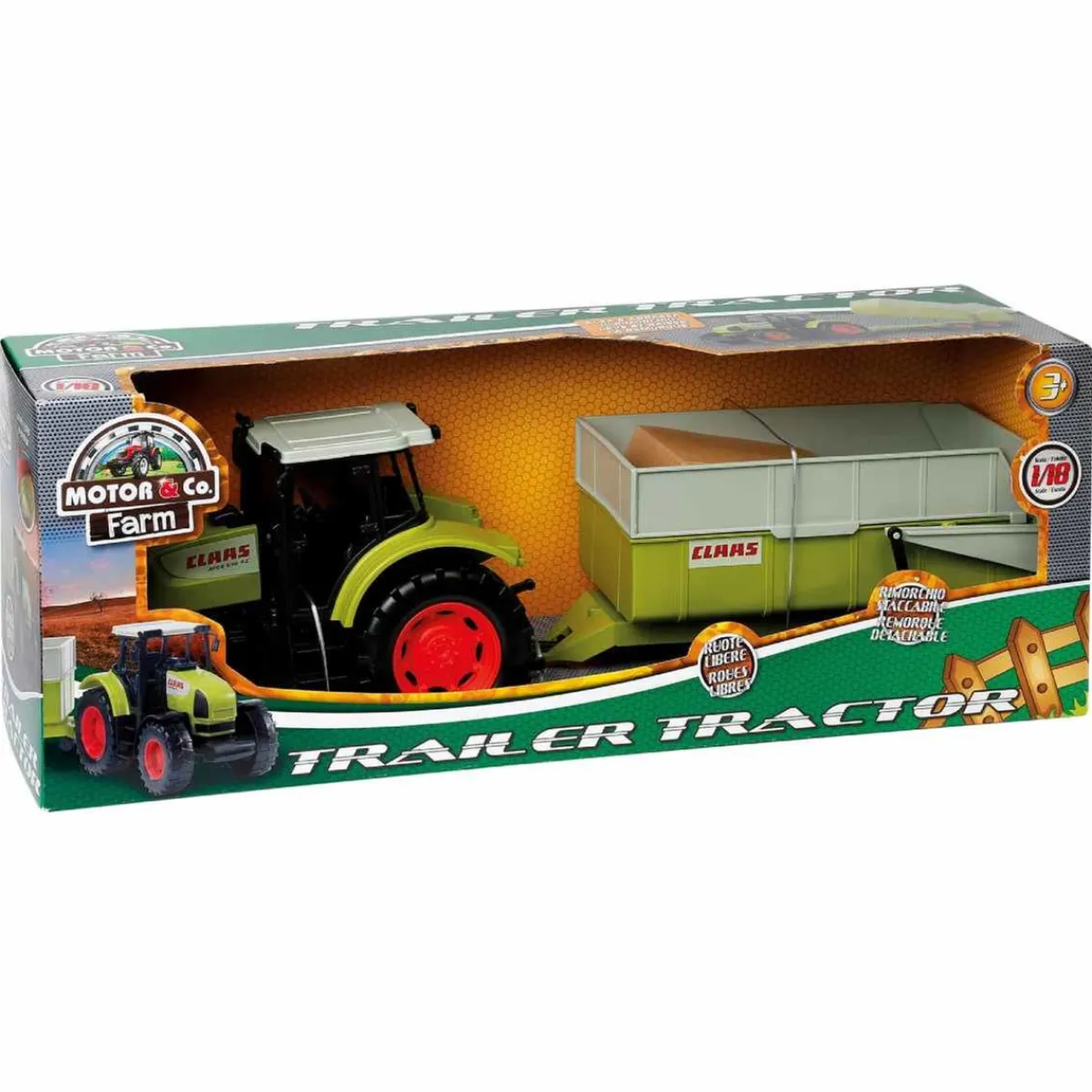 Motor & Co - Tractor con remolque*MOTORI & CO Hot