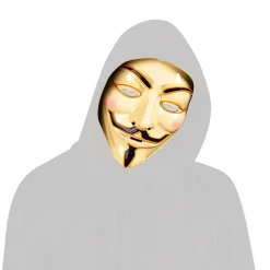 Máscara Anonymous con Luz*RUBIE'S Discount