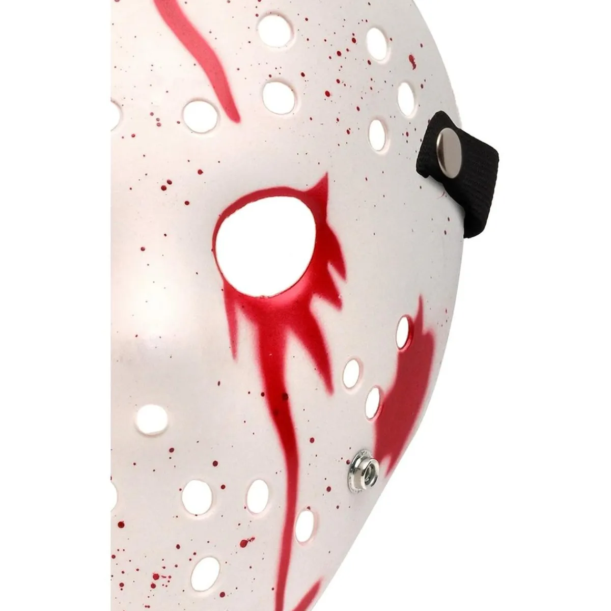 Outlet Máscara de hockey sangrienta viernes 13, color blanco/rojo, unisex ㅤ Disfraces|Halloween