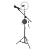 Music Star - Micrófono con amplificador y halo de luz*MUSICSTAR Outlet