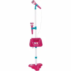 Music Star - Micrófono con soporte rosa*MUSICSTAR Sale
