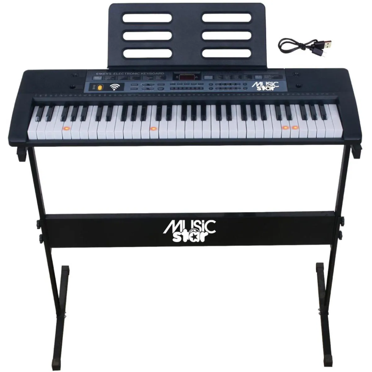 - Teclado Digital 61 Teclas*MUSIC STAR New