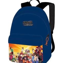 Hot Naruto - Mochila Escolar con Compartimentos y Espalda Acolchada - 40x30x15 cm Material Escolar