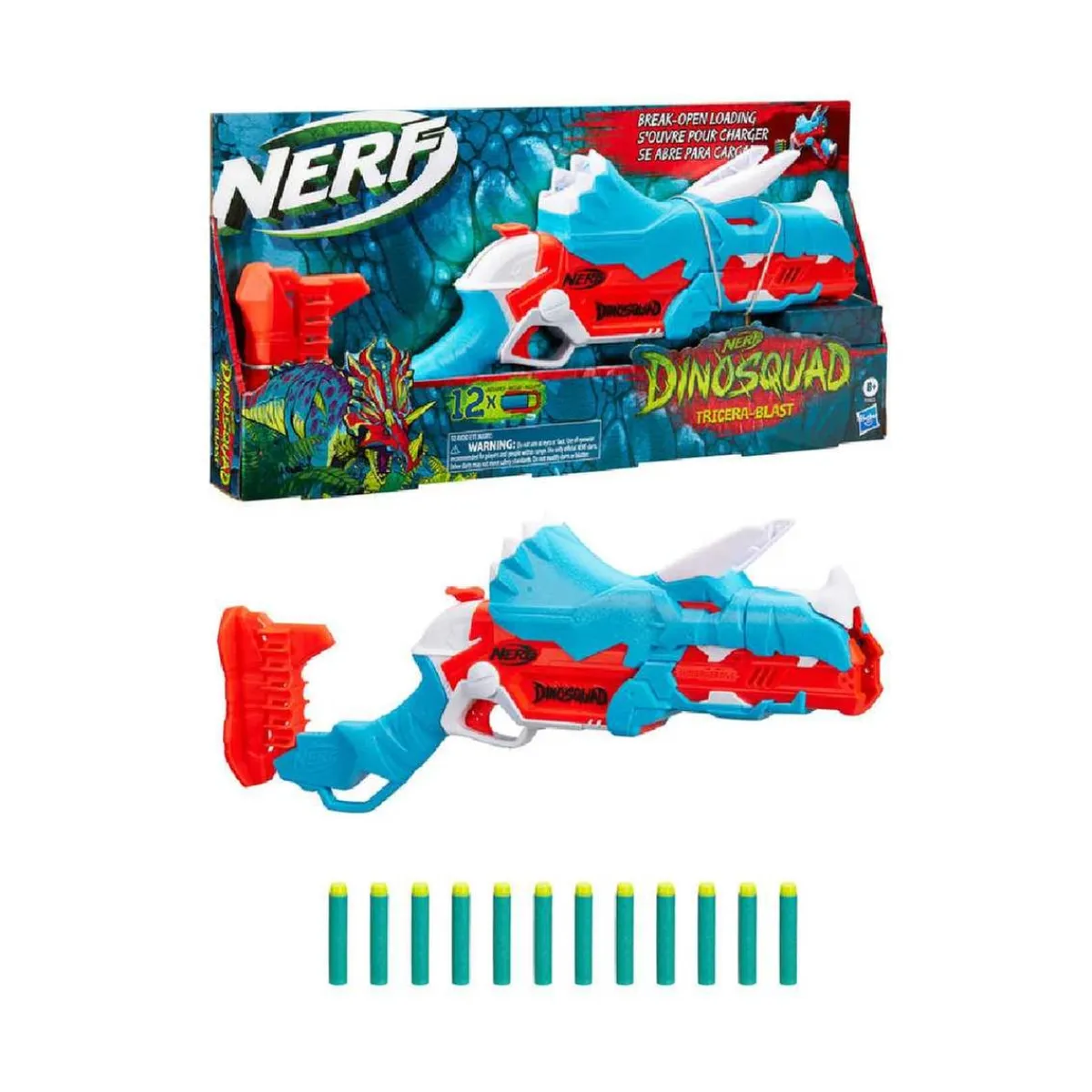 - Dinosquad Tricerablast*NERF