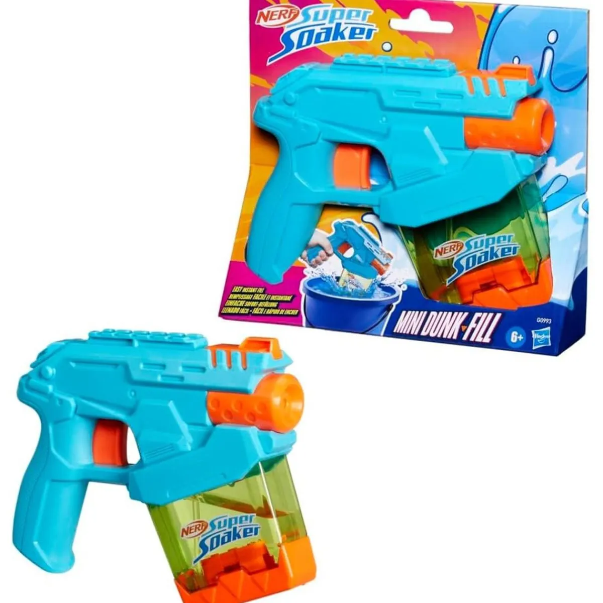 Outlet - Lanzador Mini Dunk Fill Nerf Y Blasters