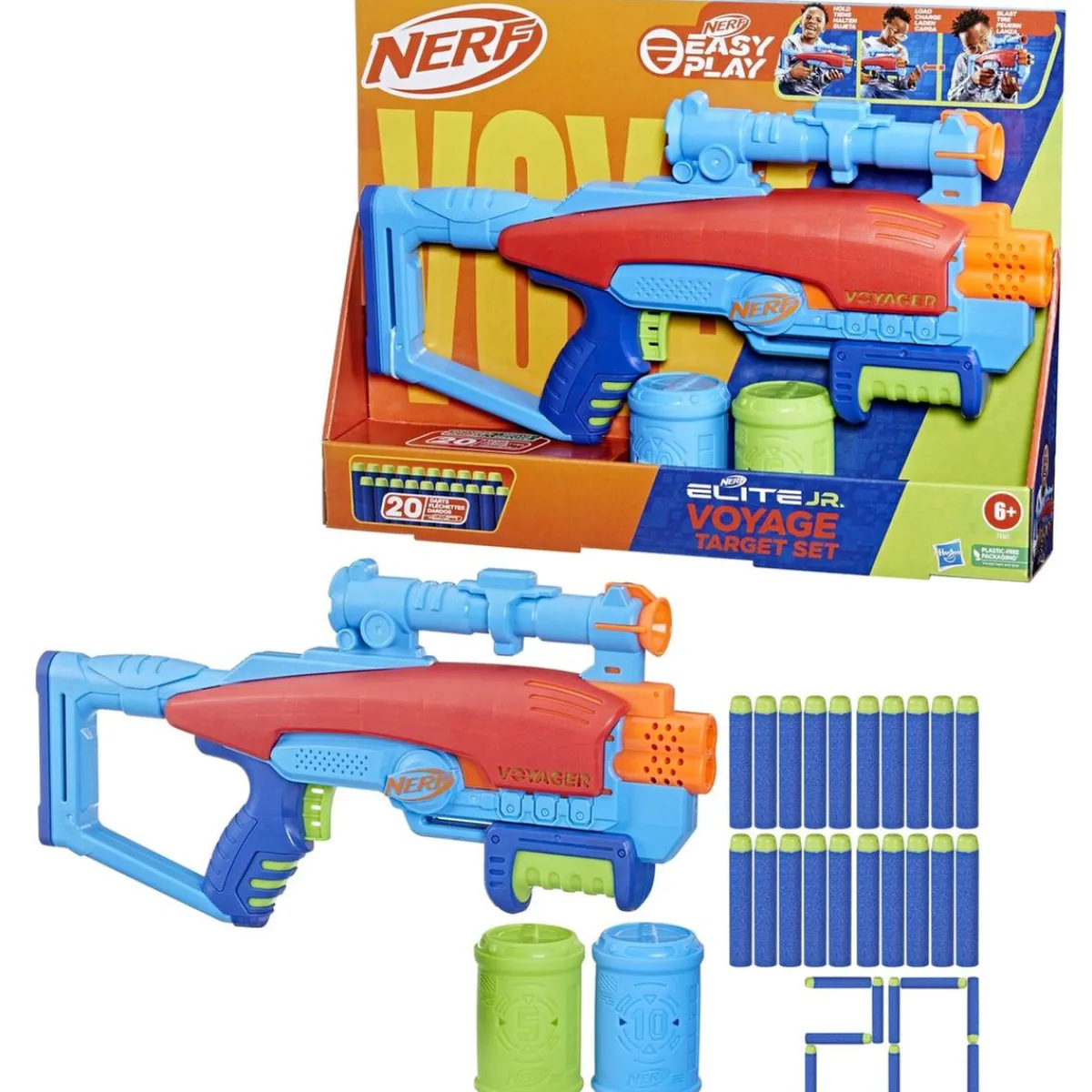 - Pack de viaje conjunto objetivo Elite 2.0 ㅤ*NERF Hot