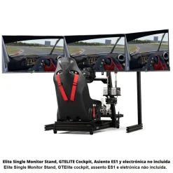 New - Brazos independientes para triple monitor Elite Black Videojuegos