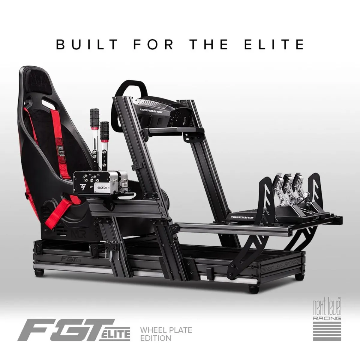 Cockpit Aluminium Simulator para sillón Gaming Wheel Plate Edition*NEXT LEVEL RACING Sale