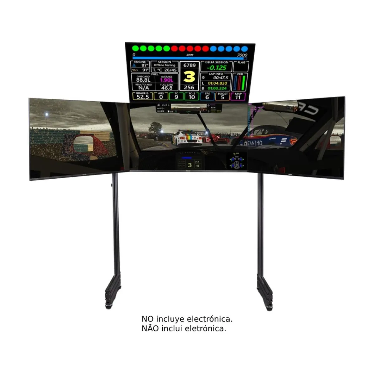 Elite Soporte independiente para 4 monitores*NEXT LEVEL RACING Discount
