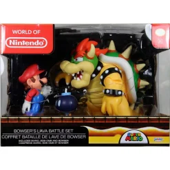 Nintendo - Browser vs Mario - Figuras Figuras De Acción