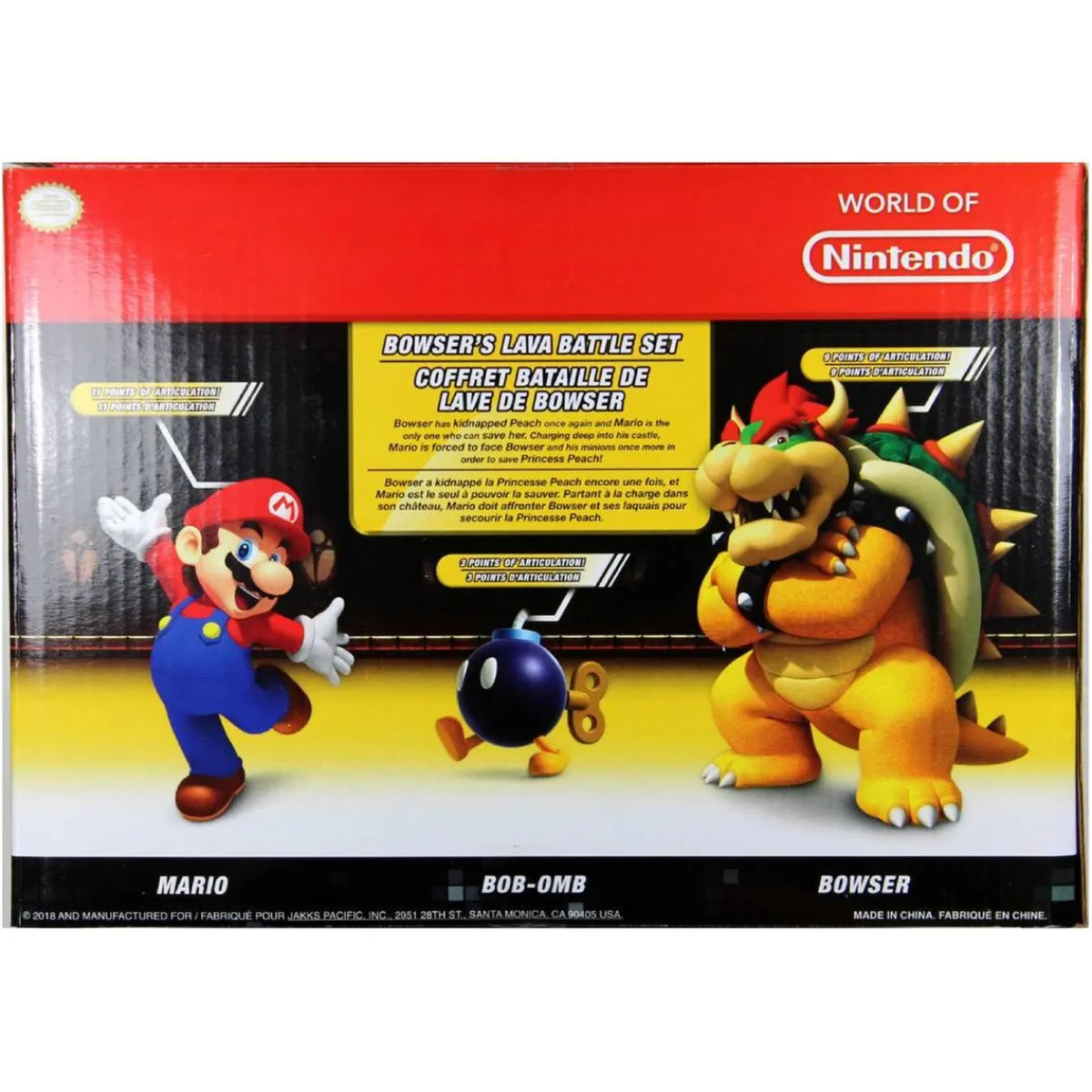 Nintendo - Browser vs Mario - Figuras Figuras De Acción