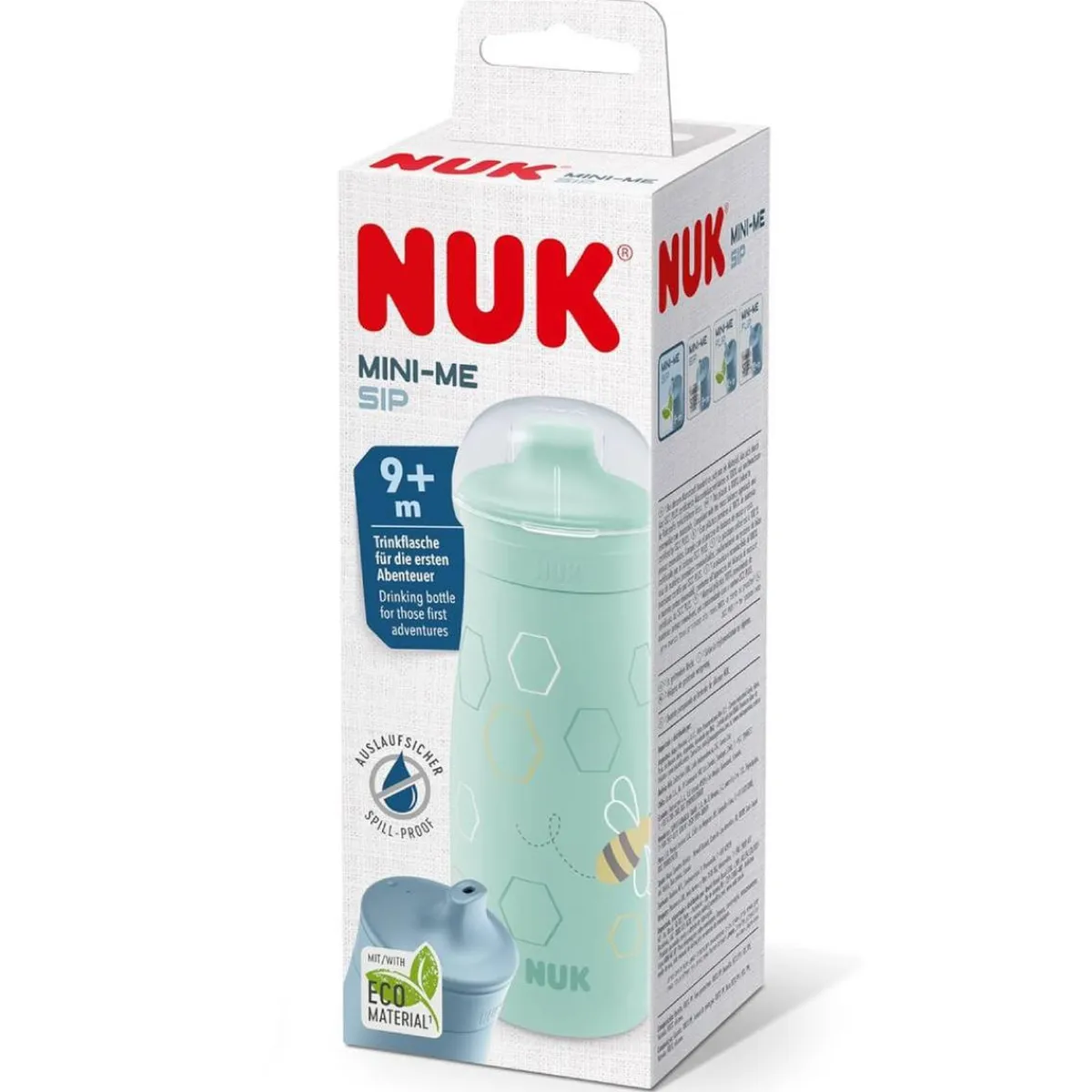 - Botella Mini-Me Sip 300 ml +9 meses Abeja*NUK New