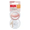Hot - Pack 2 chupetes Mommy Feel Silicona 0-9 meses Rosa/Beige Biberones Y Chupetes·Chupetes