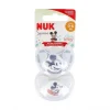 - Pack 2 chupetes Space silicona Mickey 0-6 meses*NUK Sale