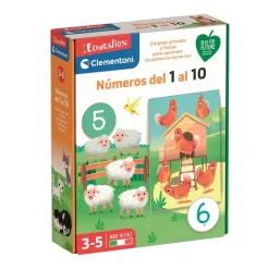 Numeros del 1 al 10 - Juego de mesa*CLEMENTONI Sale