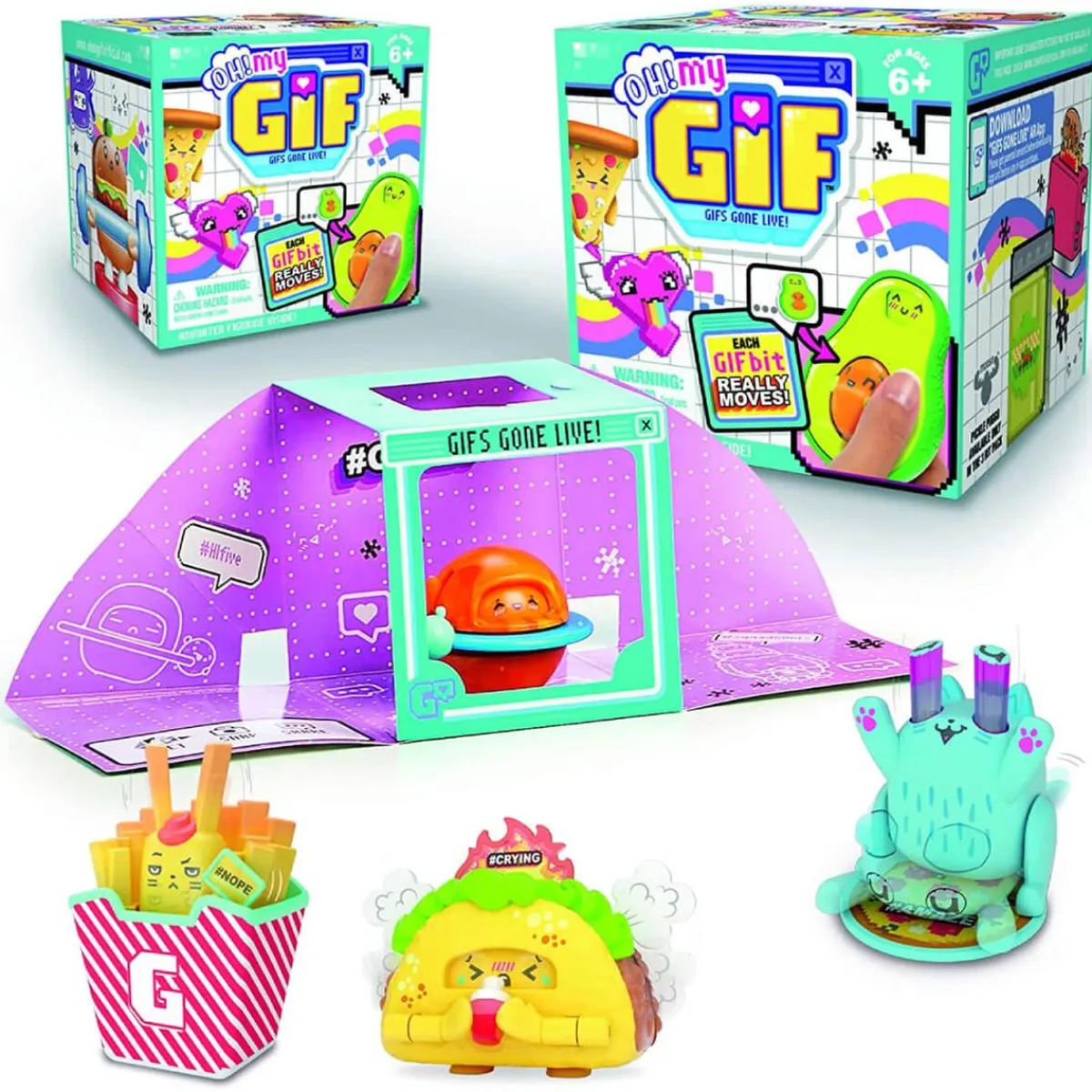 Online Oh My GIF (varios modelos) Coleccionables Y Mini Mundos