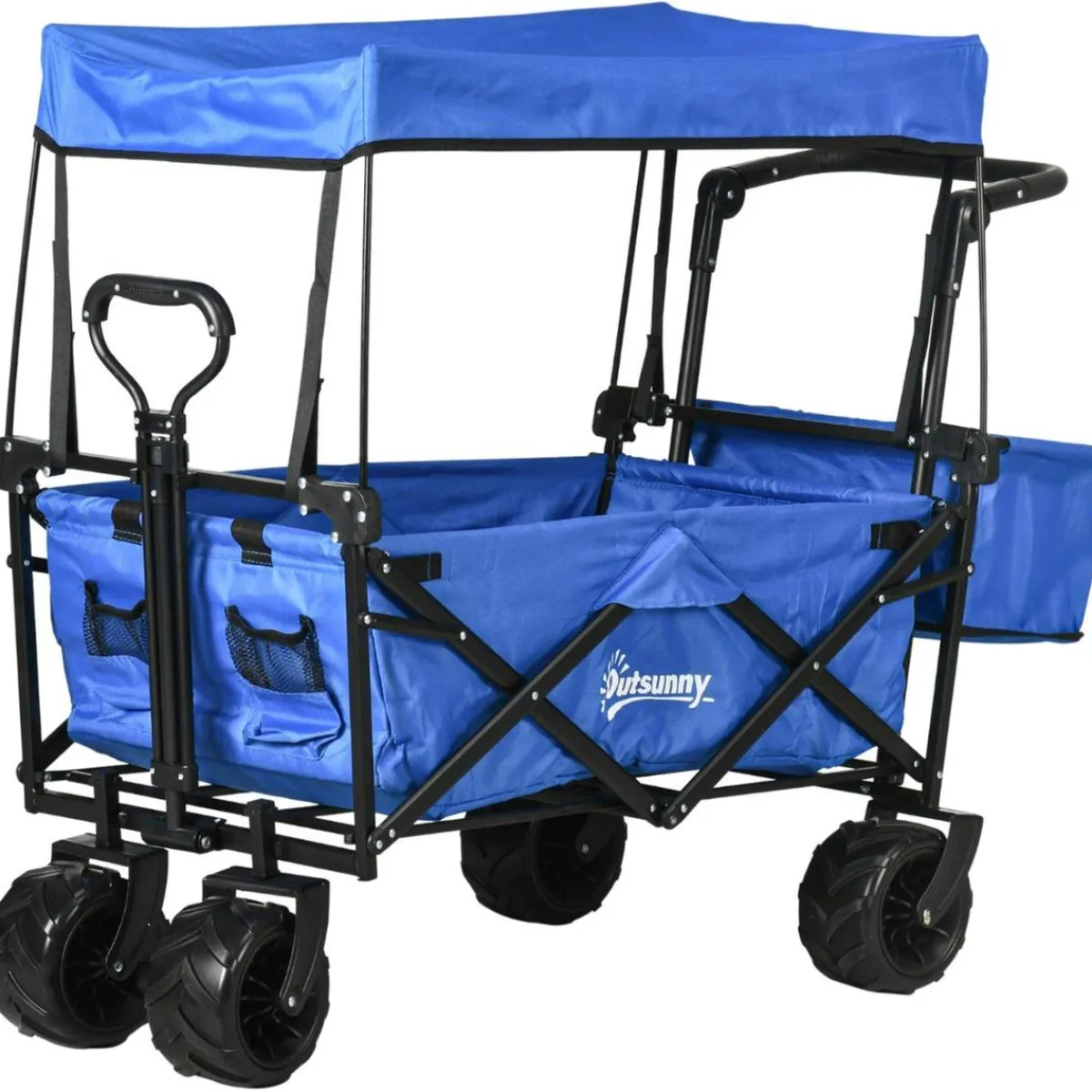 Clearance - Carro plegable con toldo Azul Juguetes De Verano